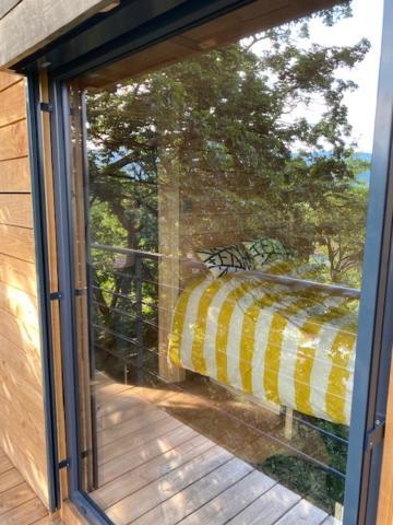 Le Moonloft insolite Tiny-House dans les arbres&1 séance de sauna pour 2 avec vue panoramique Osenbach Extérieur photo