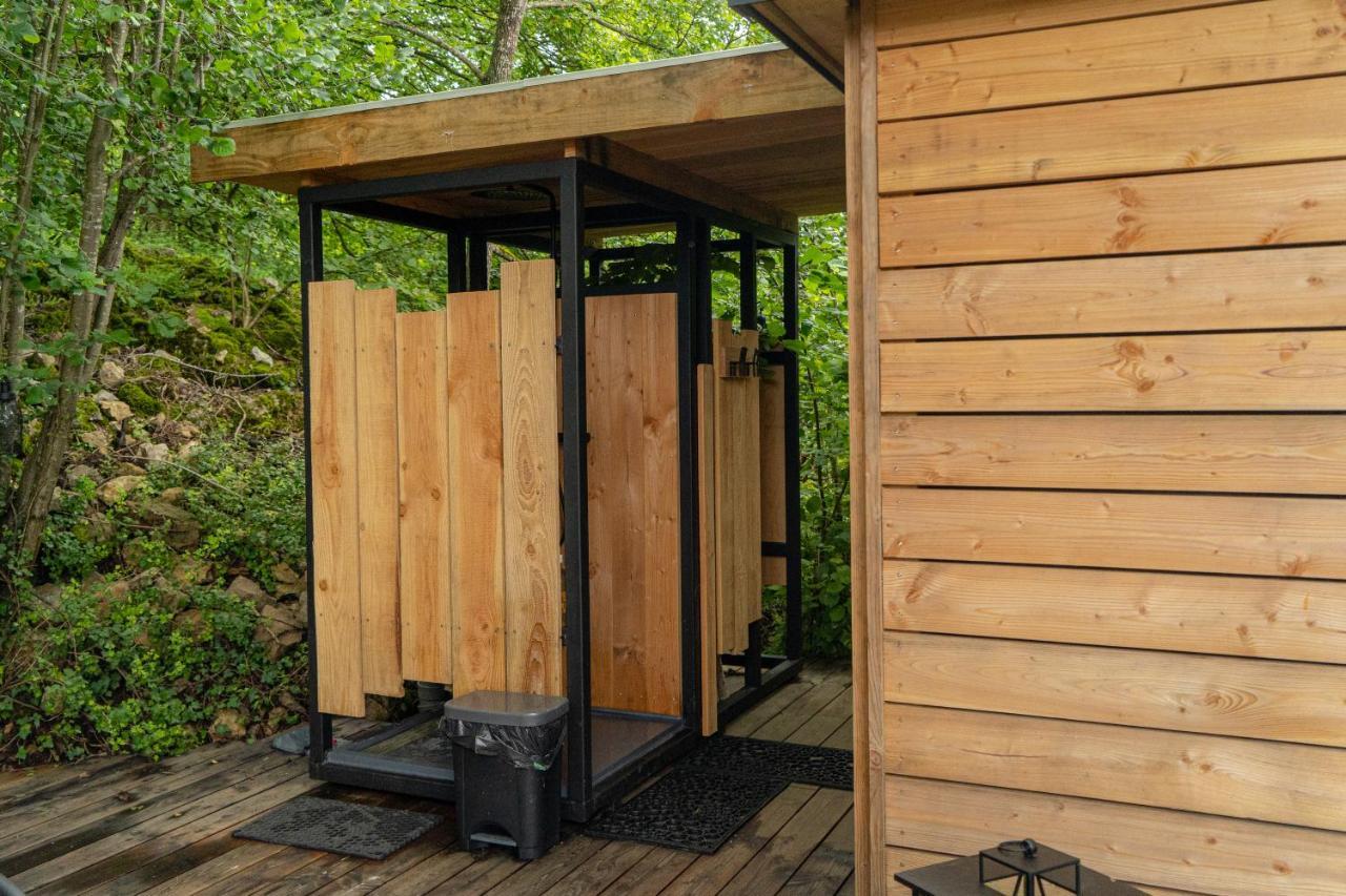 Le Moonloft insolite Tiny-House dans les arbres&1 séance de sauna pour 2 avec vue panoramique Osenbach Extérieur photo