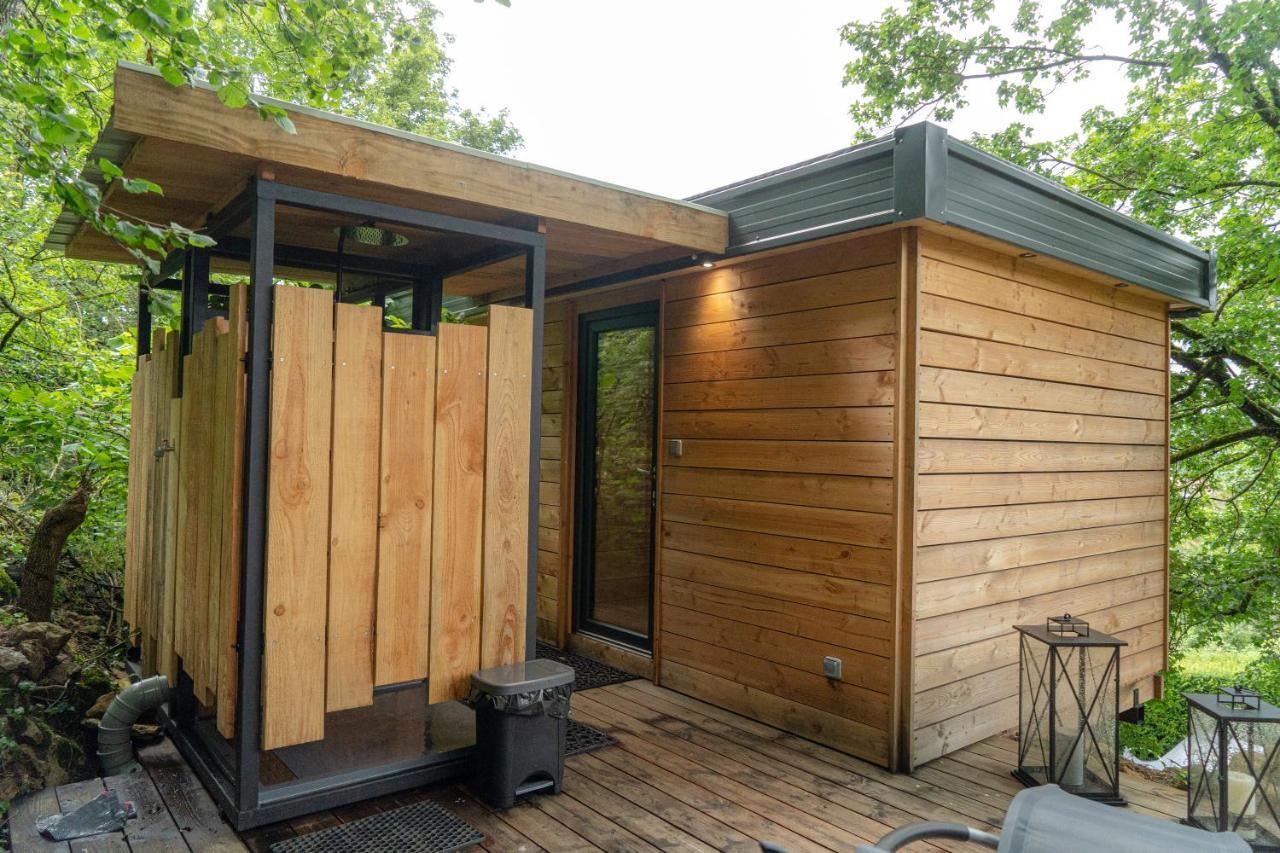 Le Moonloft insolite Tiny-House dans les arbres&1 séance de sauna pour 2 avec vue panoramique Osenbach Extérieur photo