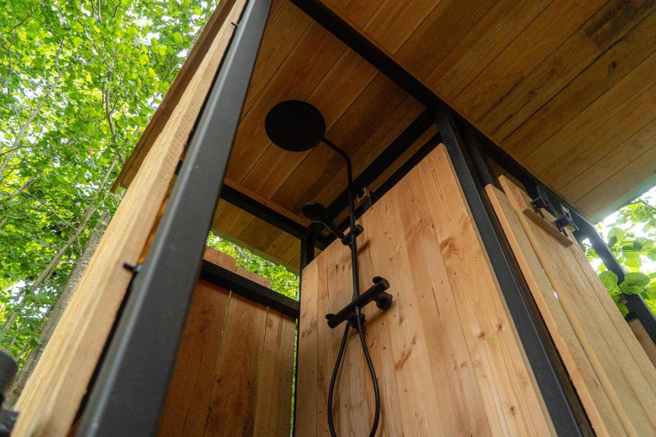Le Moonloft insolite Tiny-House dans les arbres&1 séance de sauna pour 2 avec vue panoramique Osenbach Extérieur photo