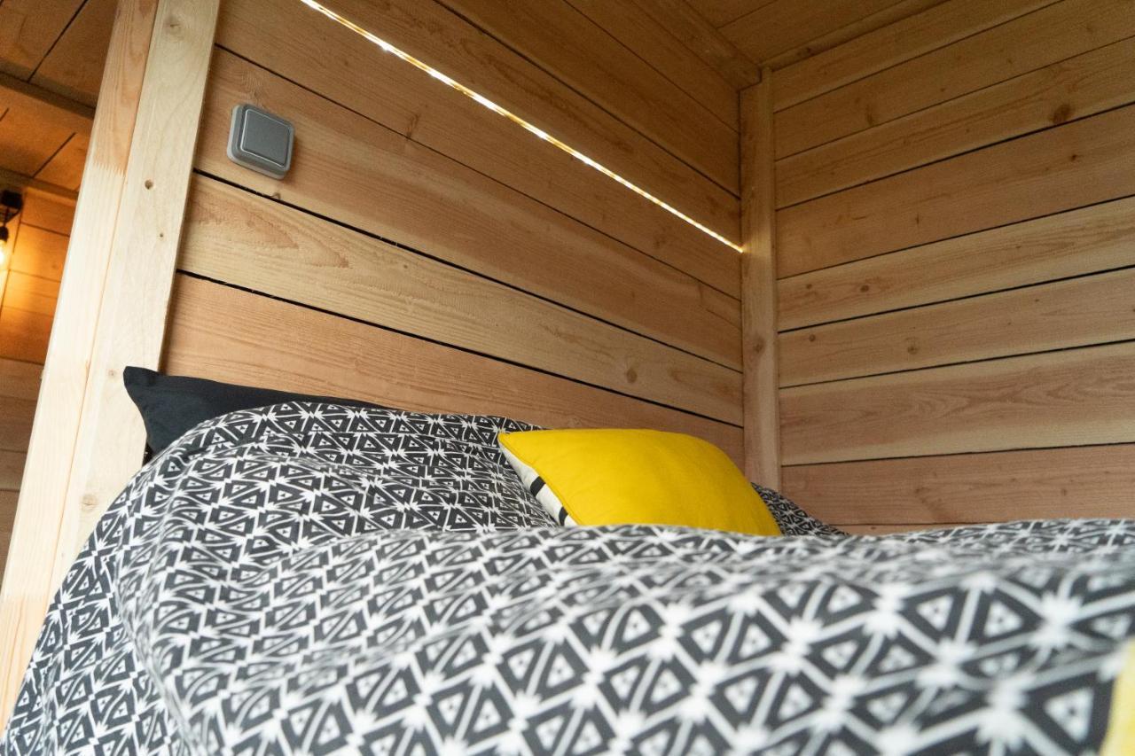 Le Moonloft insolite Tiny-House dans les arbres&1 séance de sauna pour 2 avec vue panoramique Osenbach Extérieur photo